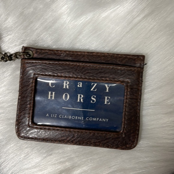 Vintage Crazy Horse brown leather bag